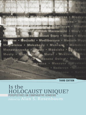 cover image of Is the Holocaust Unique?
